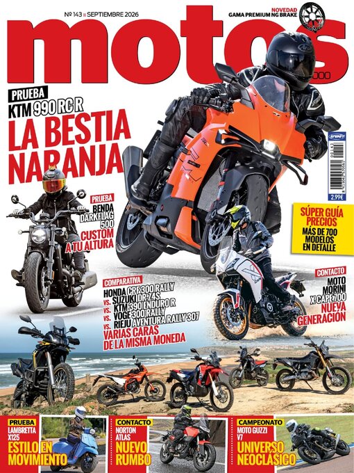 Cover image for Motos 2000